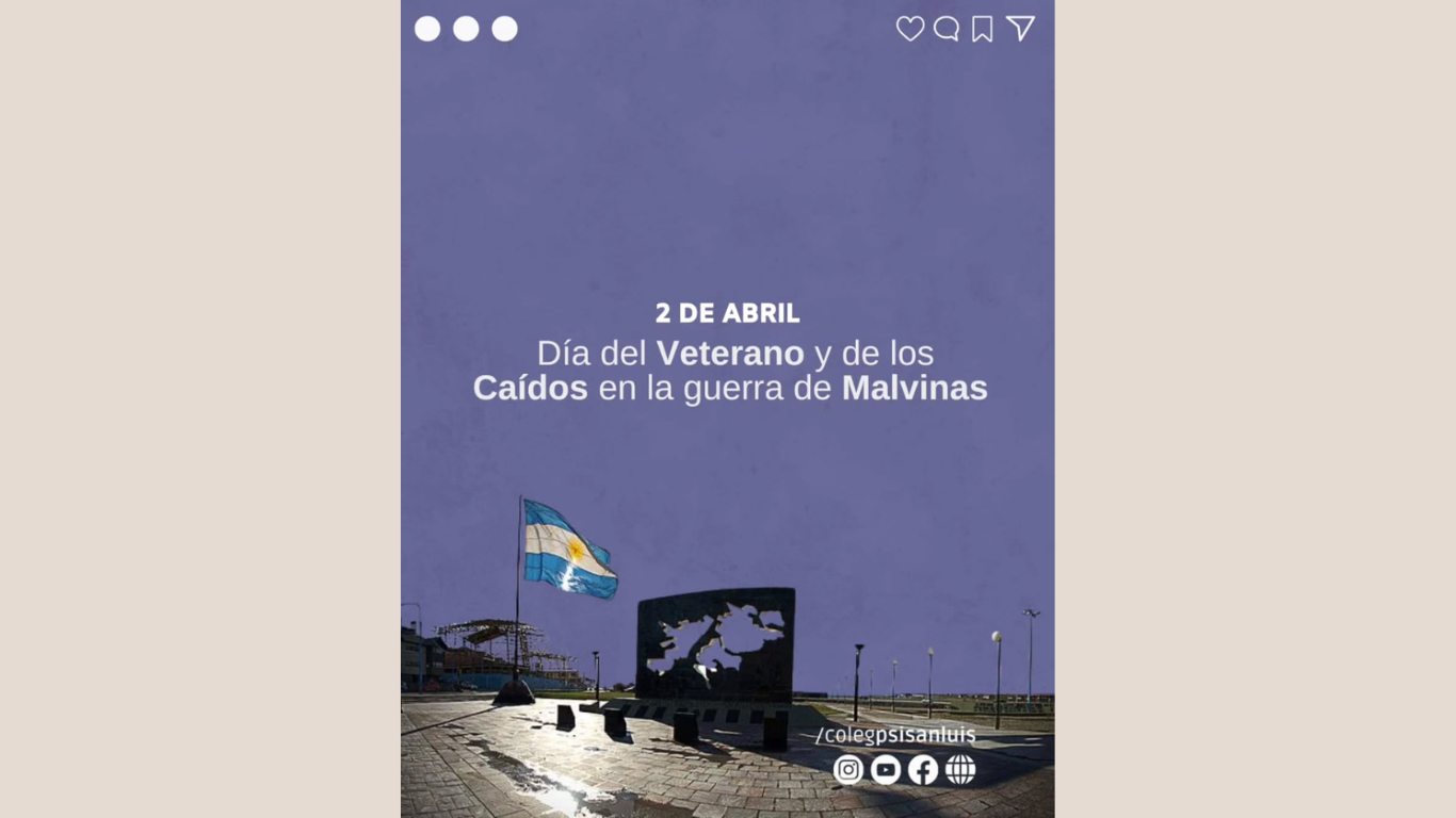 Día de la Veterana y el Veterano y de los Caídos en la Guerra de Malvinas