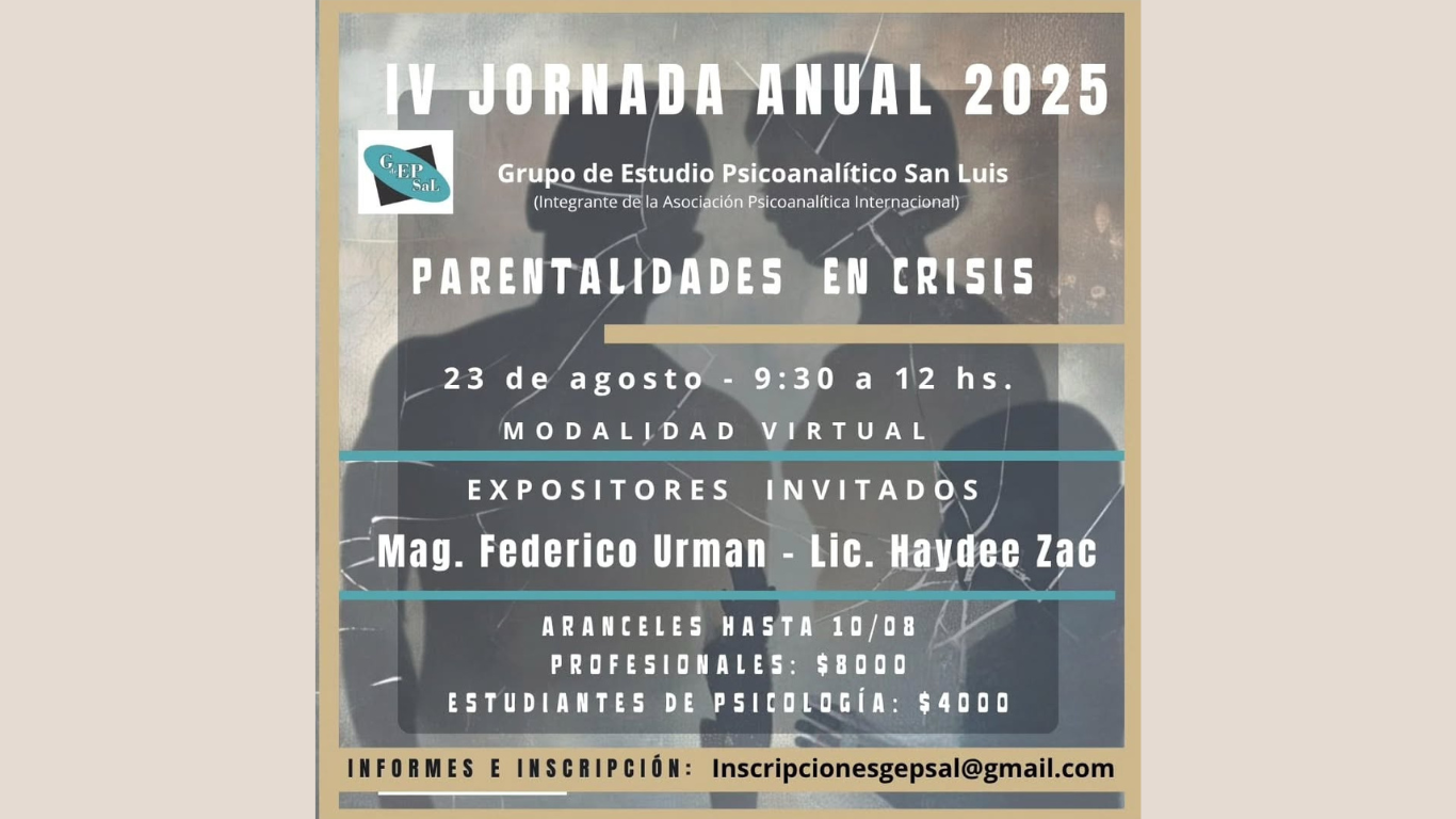 Invitación a Jornada Anual Virtual