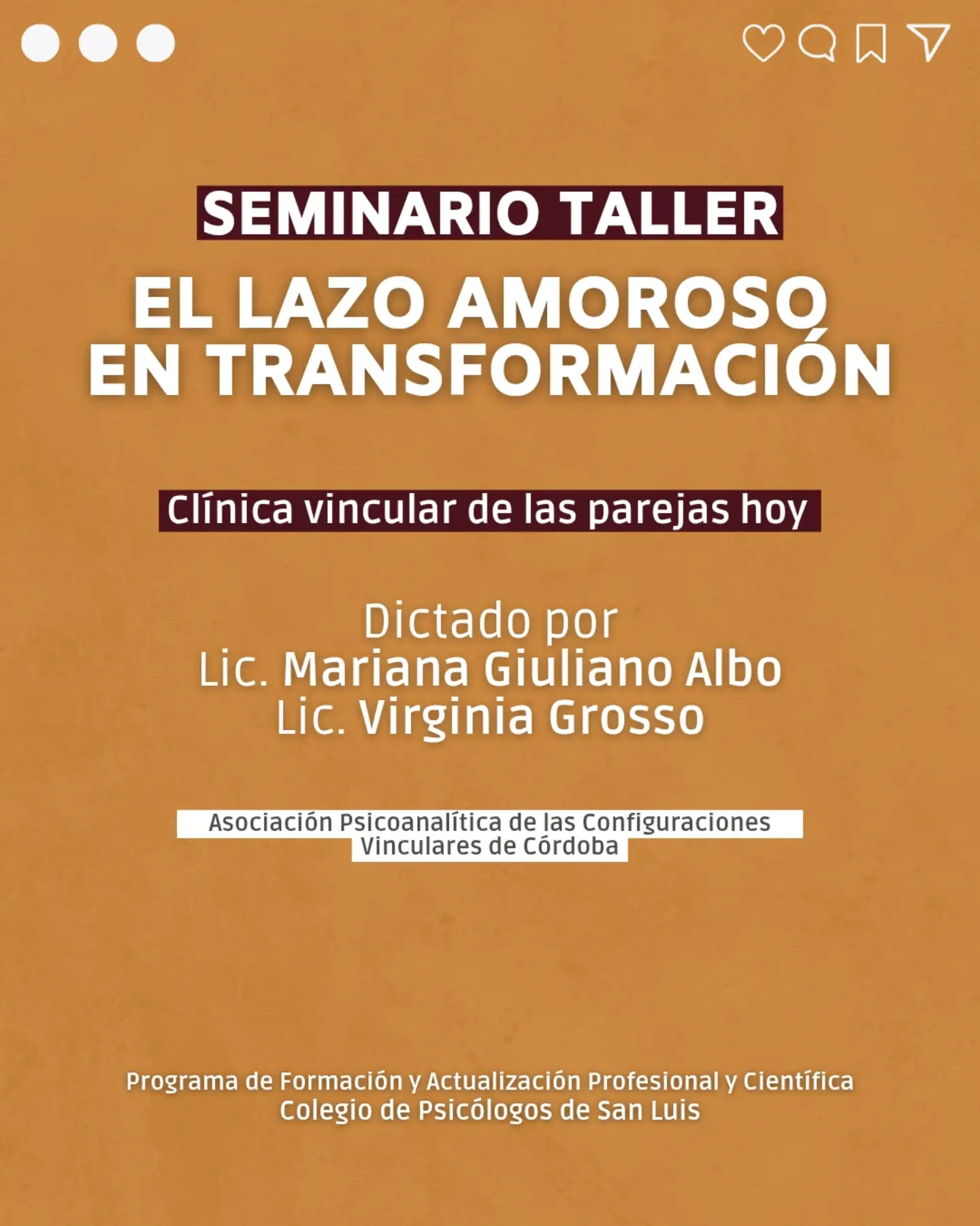 SEMINARIO TALLER