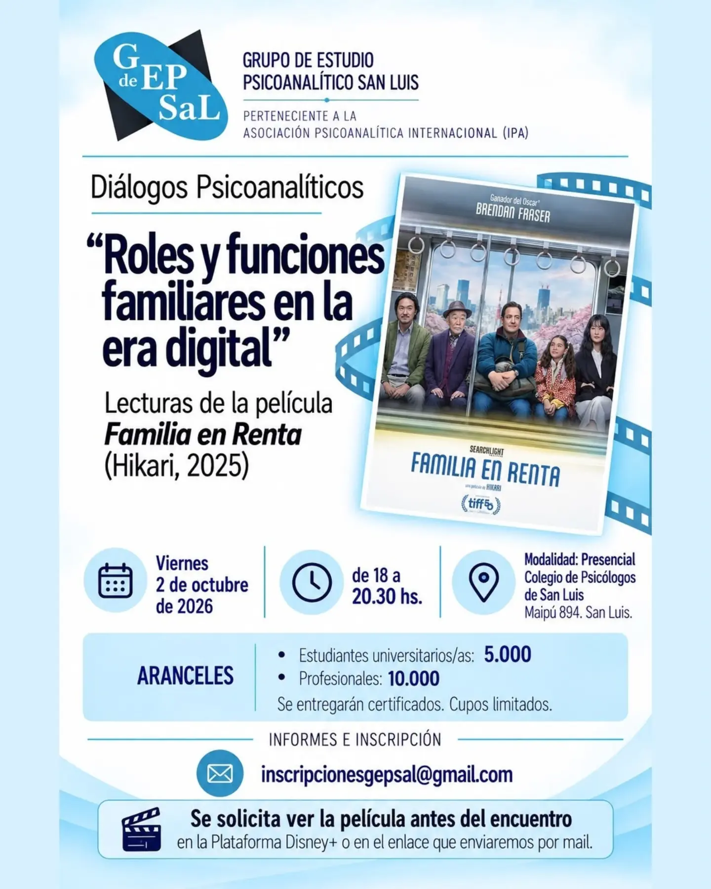 AGENDA FORMACIÓN
